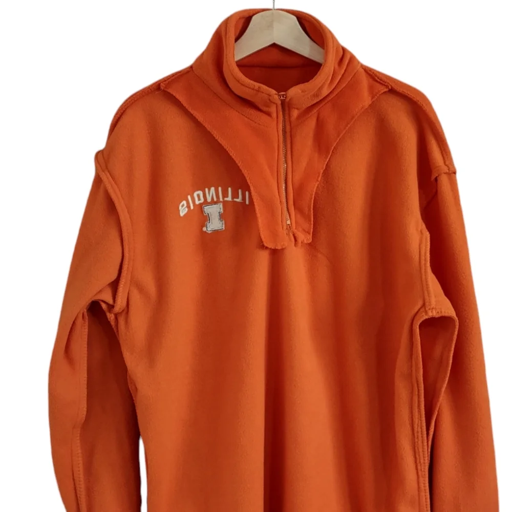 Big Ball Sports Illinois University 1/4 Zip Sweater/Pullover
